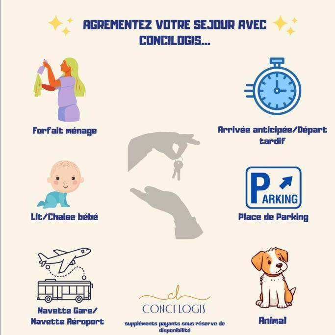 "Clavel 26" Joli T2 En Duplex A 3 Min Des Halles Сет Екстериор снимка